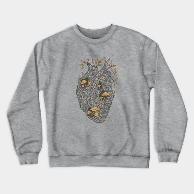 Wild At Heart Crewneck Sweatshirt by mscarlett